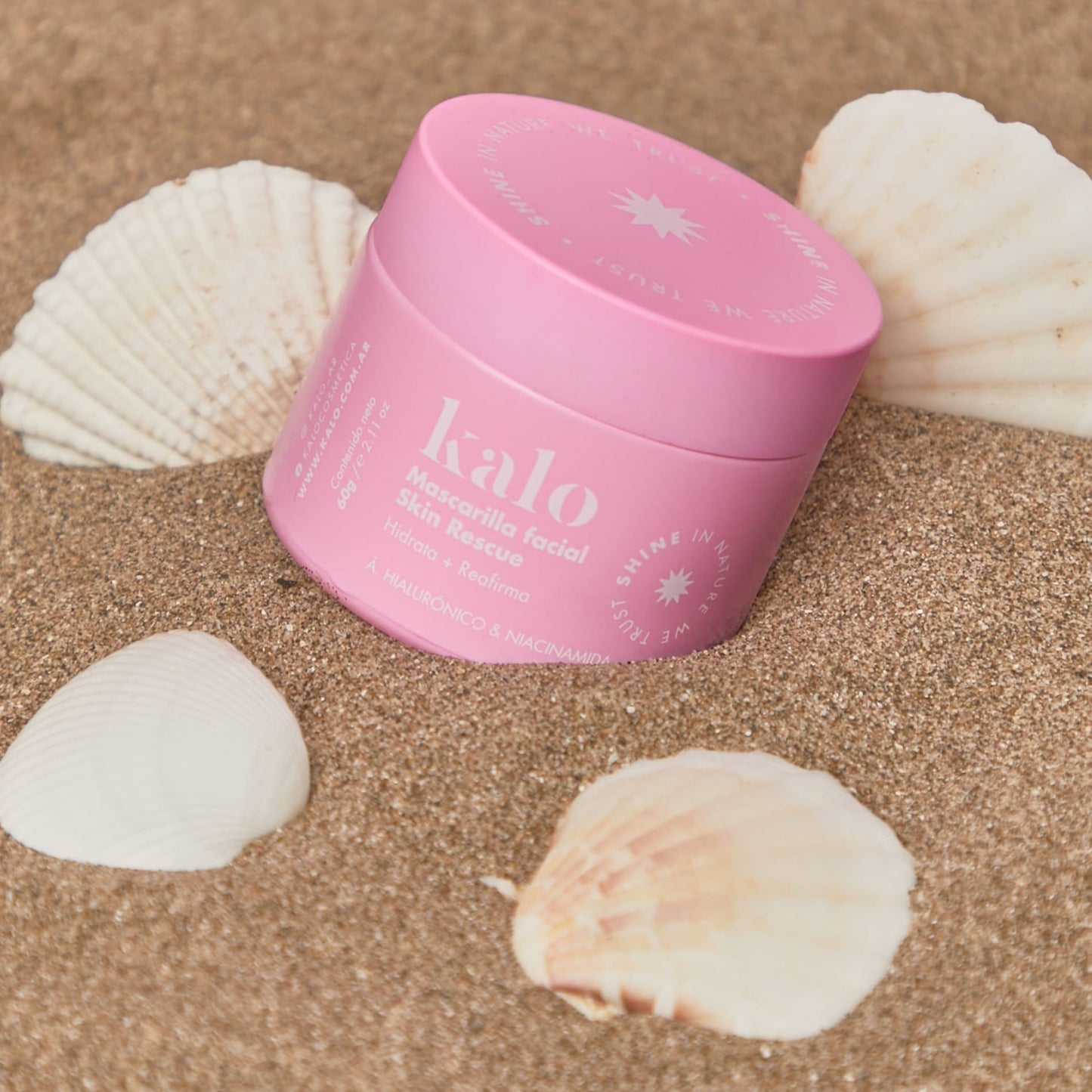 Skin Rescue - Mascarilla Hidratante con Ácido Hialurónico y Niacinamida