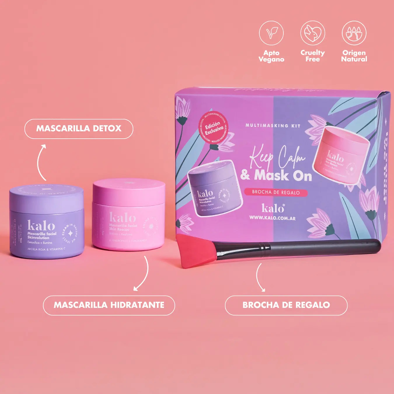 Multimasking - Kit de Mascarillas Detox + Hidratación