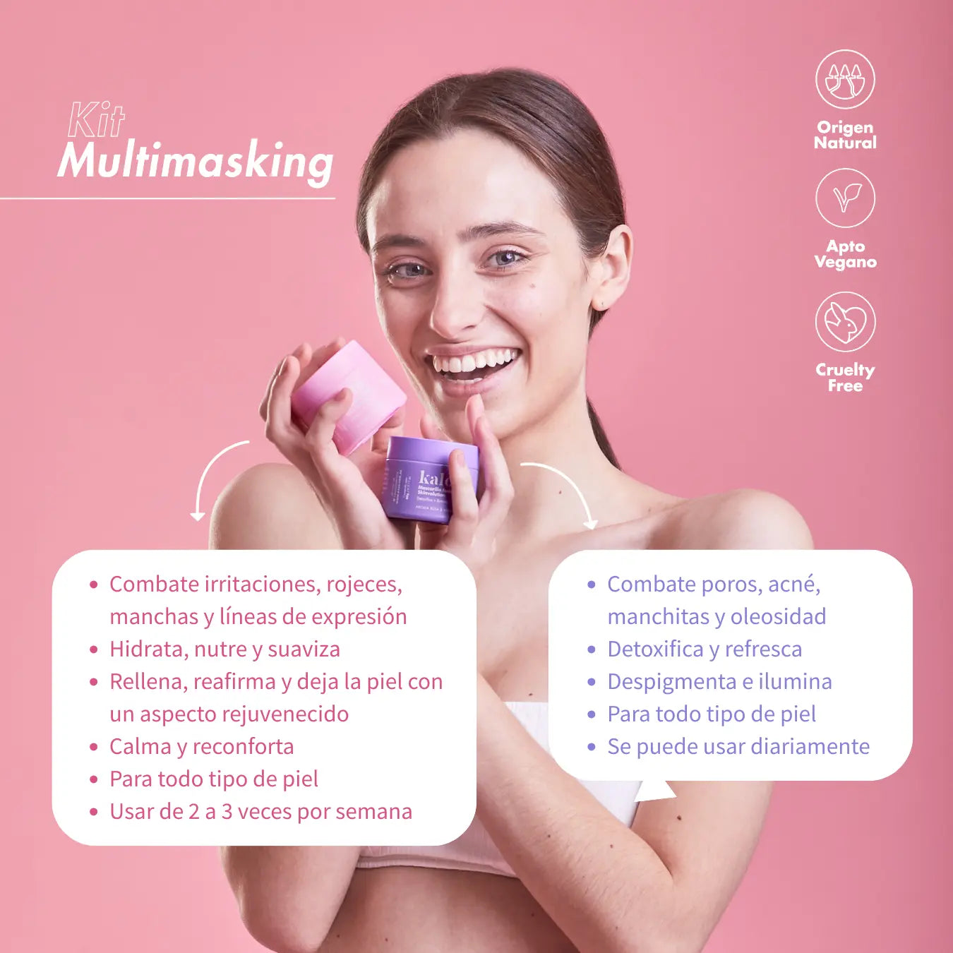 Multimasking - Kit de Mascarillas Detox + Hidratación