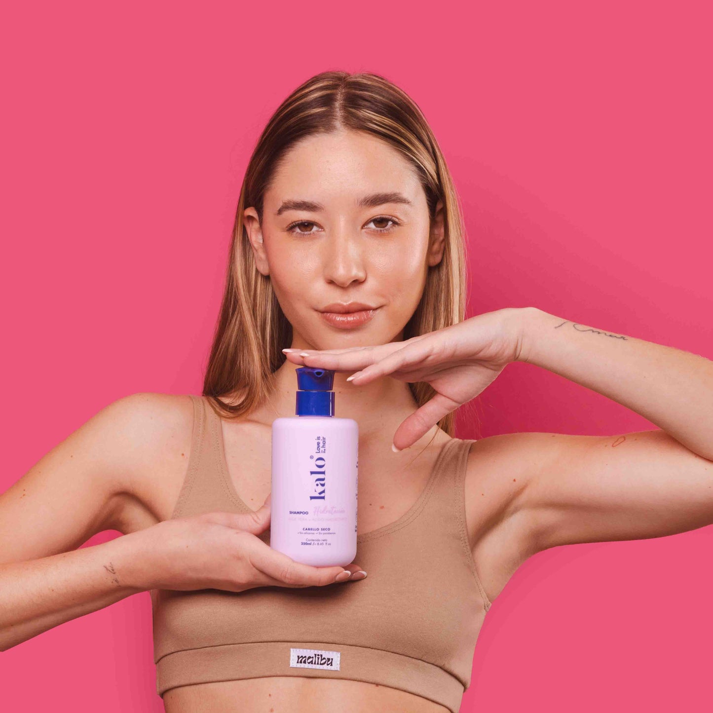 Shampoo Hidratación - Aloe Vera & Ácido Hialurónico