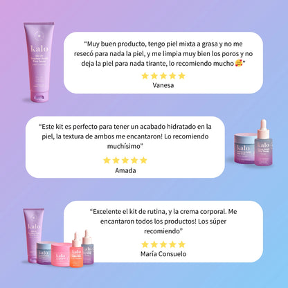 Selfie Face - Kit Rutina Facial Completa