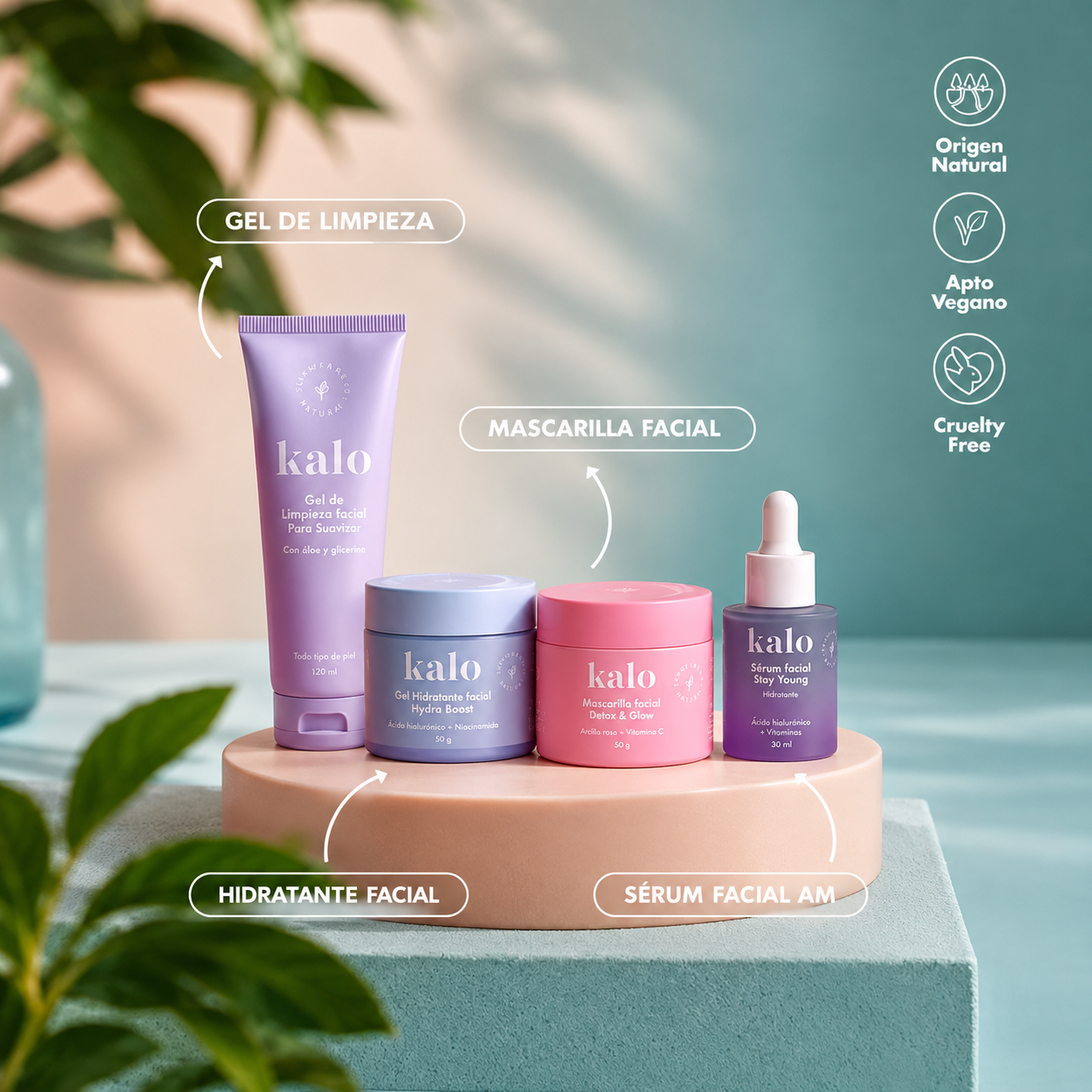Kit Selfie Face - Rutina Facial Completa